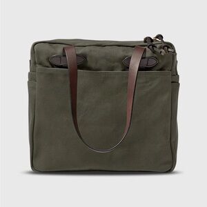 FILSON Zip-Top Tote Bag Otter Green good condition